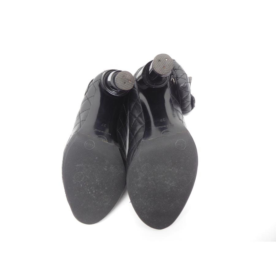 CHANEL（シャネル） マトラッセ レザーヒール パンプス G26163 size37