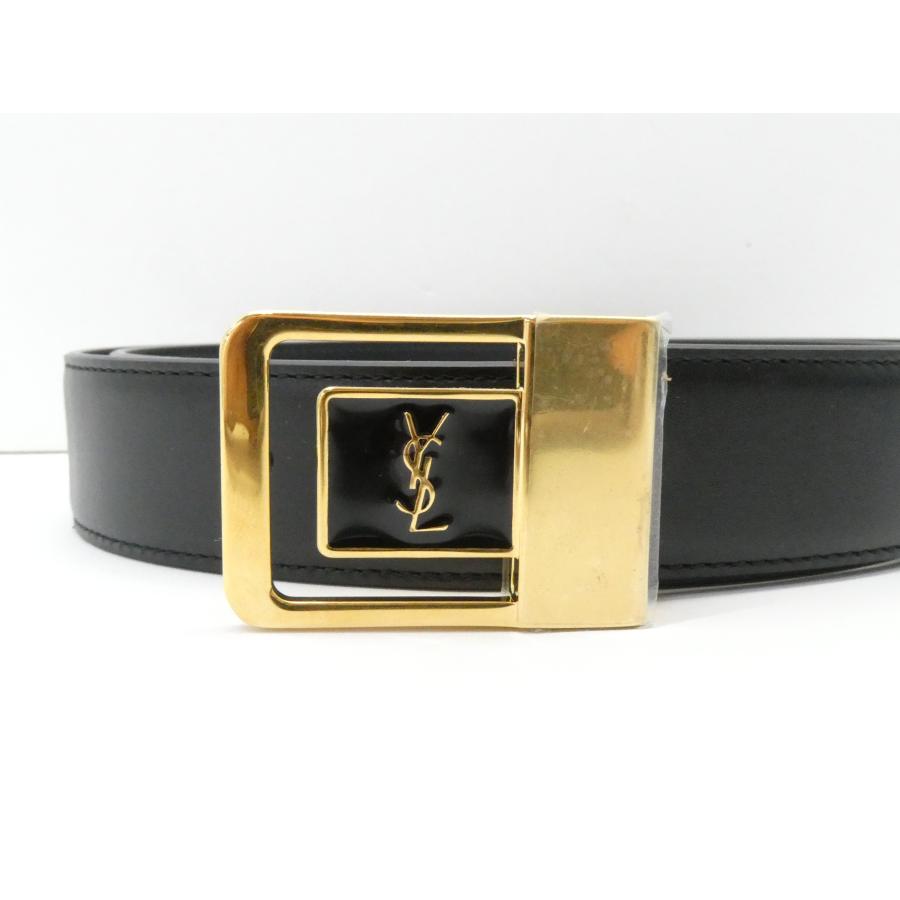 SAINT LAURENT サンローラン LA66 732556 保存袋付 バックルベルト
