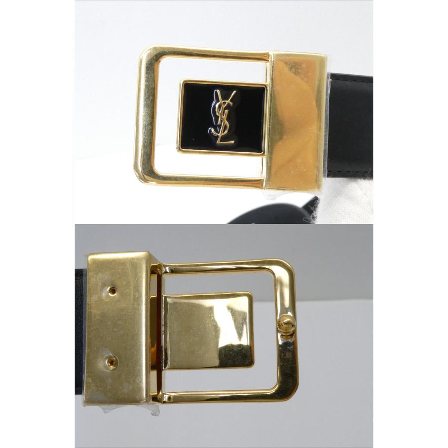SAINT LAURENT サンローラン LA66 732556 保存袋付 バックルベルト