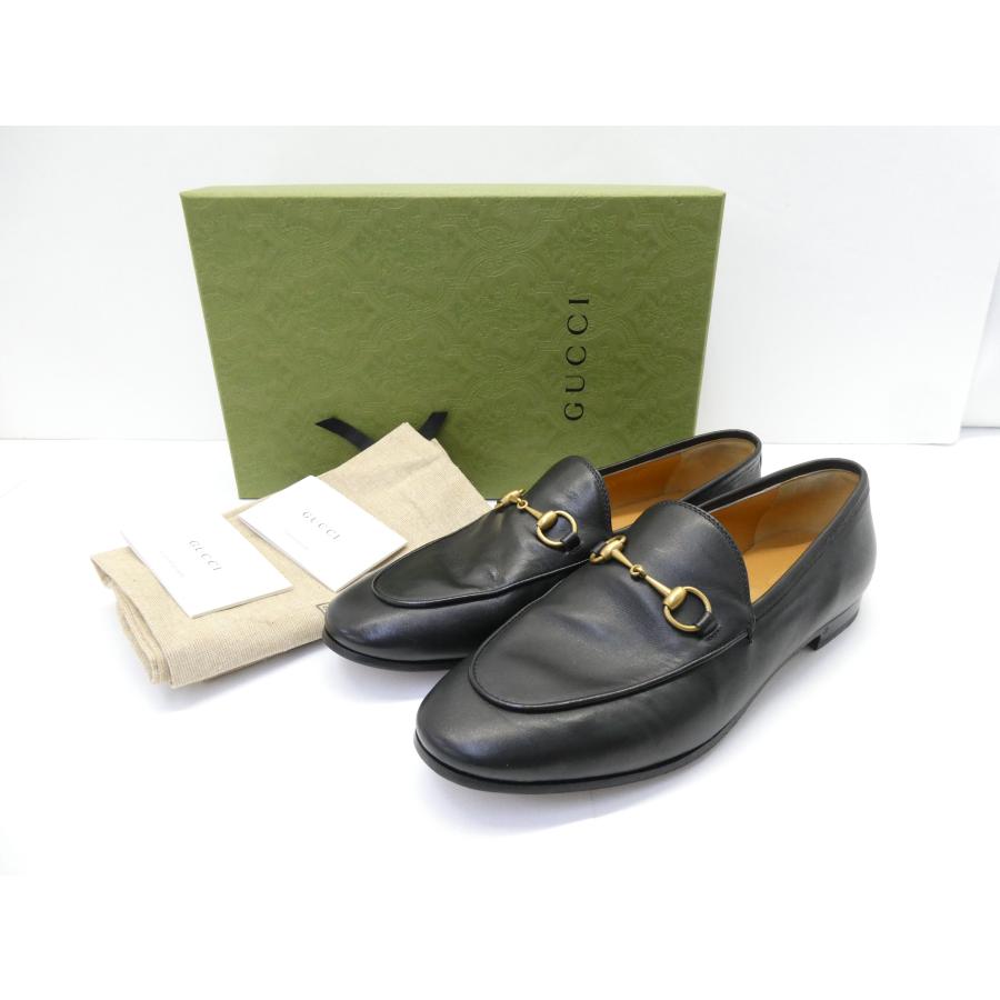 GUCCI #404069 ホースビット レザーローファー GUCCI（グッチ） ヨルダーン ホースビット ローファー 404069 size39