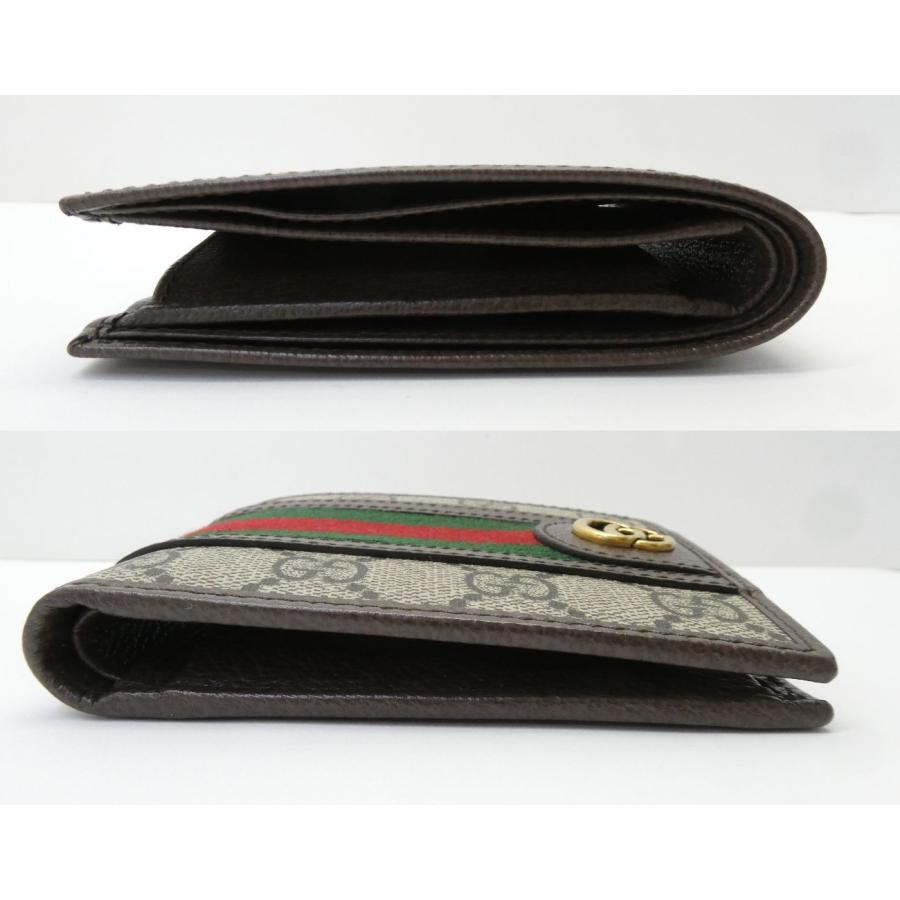 GUCCI（グッチ） オフィディア GGスプリーム 597609 二つ折り 箱付