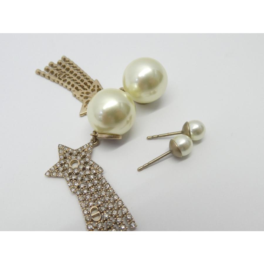 最終値下げ【正規品】Christian Dior ロゴ パール ピアス Christian Dior（クリスチャン・ディオール） Dior ディオール Pearl