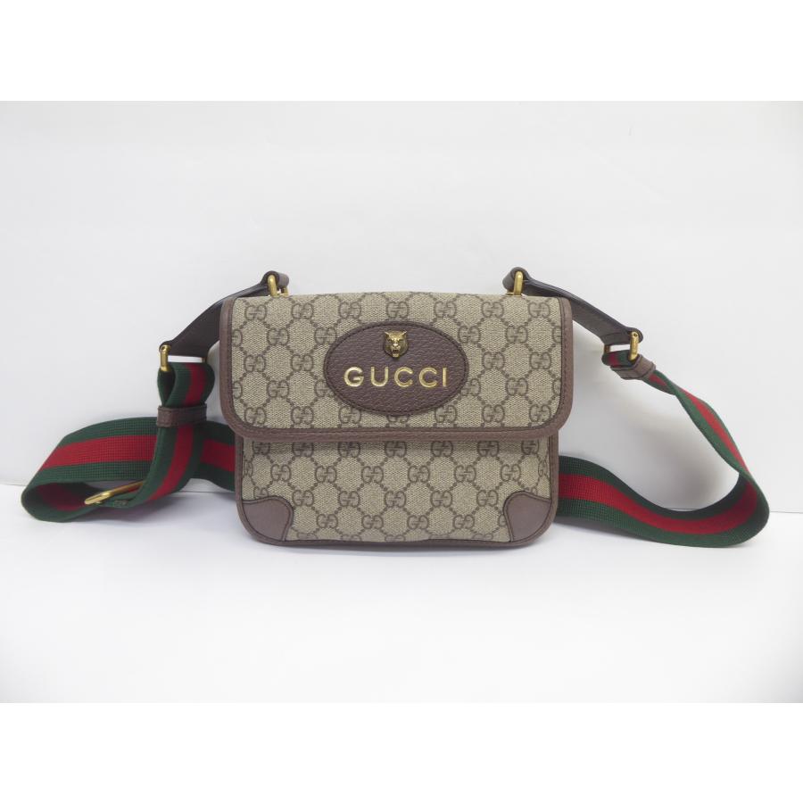 GUCCIスモールトートメッセンジャーバッグ ggスプリーム新品未使用 GUCCI/グッチ】GGスプリーム スモール メッセンジャーバッグが