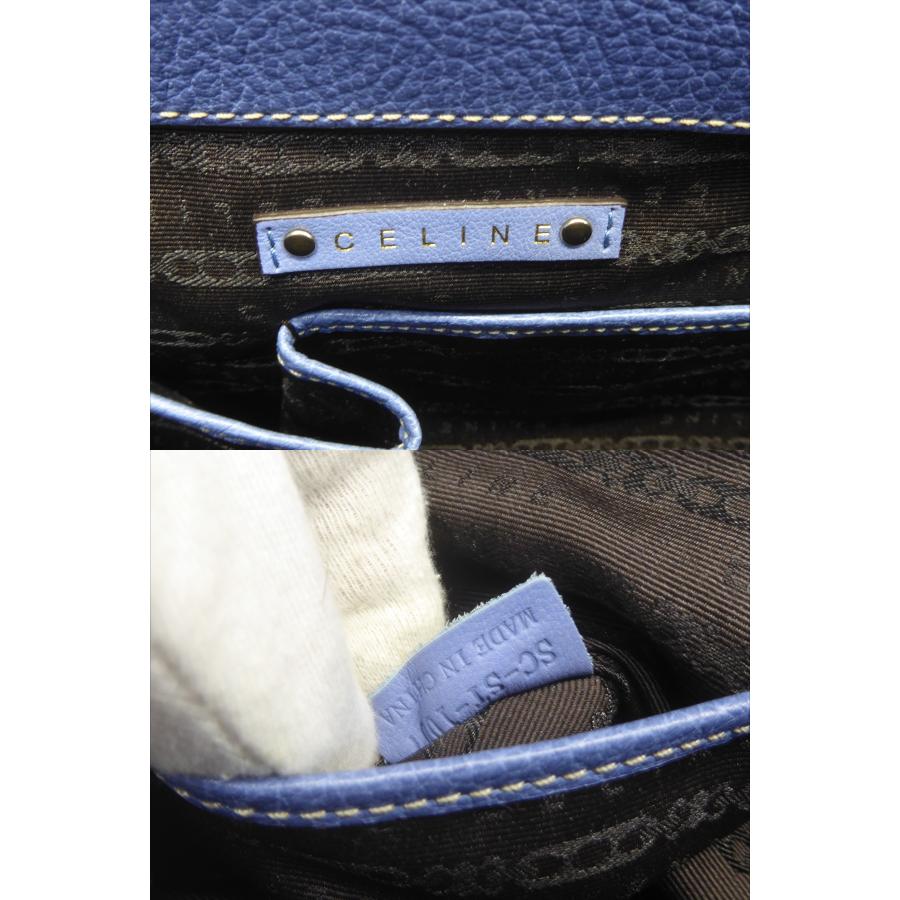 CELINE セリーヌ レザー ブギーバッグ 鞄 △WP2605 : スリフト CELINE セリーヌ レザー ブギーバッグ 鞄 △WP2605 : スリフト
