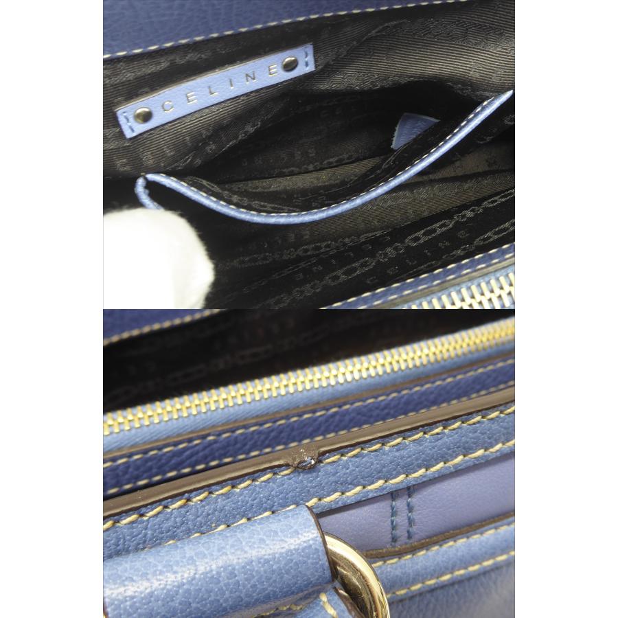 CELINE セリーヌ レザー ブギーバッグ 鞄 △WP2605 : スリフト CELINE セリーヌ レザー ブギーバッグ 鞄 △WP2605 : スリフト