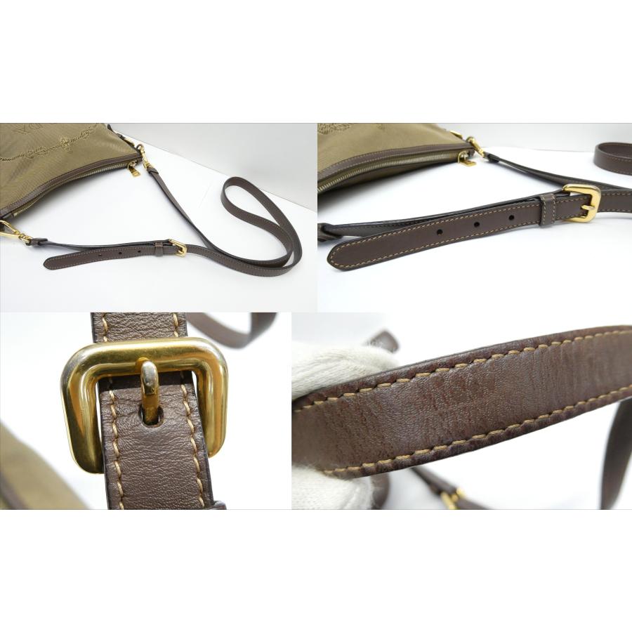 PRADA プラダ ジャガード キャンバス BT867A ショルダーバッグ