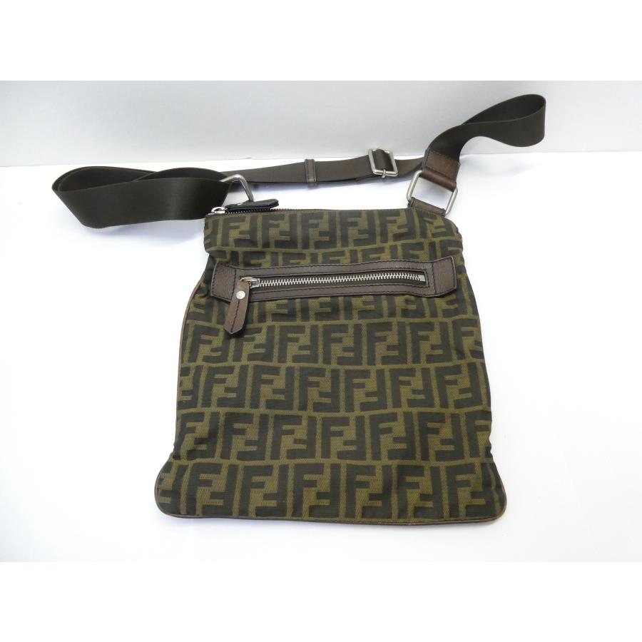 FENDI（フェンディ） ズッカ柄 キャンバス 7VA255 ショルダー 鞄