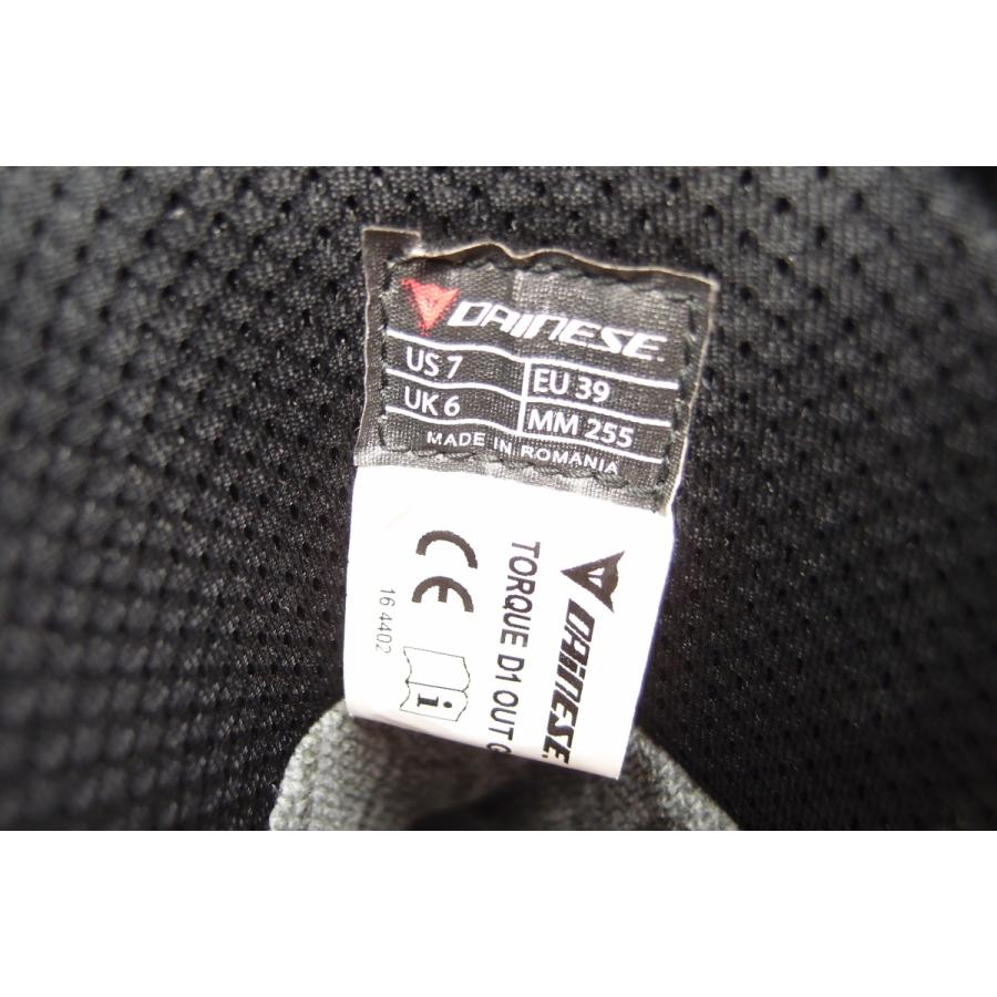 ダイネーゼ DAINESE TORQUE D1 バイク バイクブーツ サイズ UK6 25.5cm 