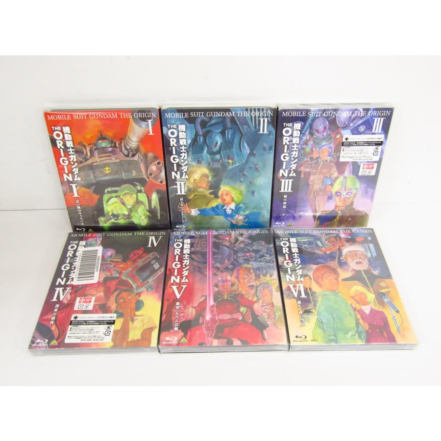 機動戦士ガンダム THE ORIGIN 全6巻セット Blu-ray ブルーレイ ≡V6306
