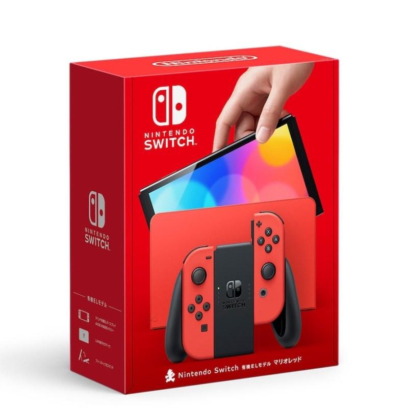 美品　Switch 本体 Nintendo Switch 未使用品 ニンテンドースイッチ 有機ELモデル マリオ