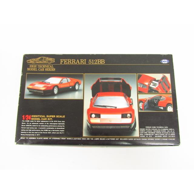 マルイ 1/24 フェラーリ 512BB プラモデル 未組立品 中古 マルイ 1/24 フェラーリ 512BB プラモデル 未組立品 中古