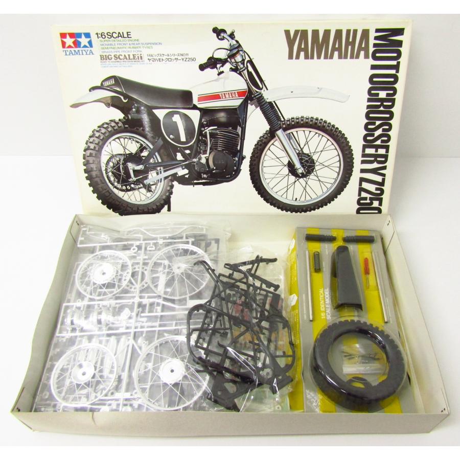 タミヤ ヤマハ モトクロッサー YZ250 1/6スケール TAMIYA Scale model 1/6 Yamaha Motocrosser YZ250 Plastic