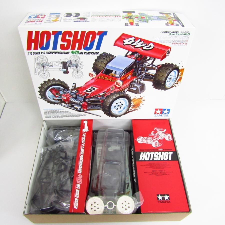 タミヤ TAMIYA 1/10 電動RC4WDレーシングバギー ホットショット タミヤ TAMIYA 1/10 電動RC4WDレーシングバギー ホットショット