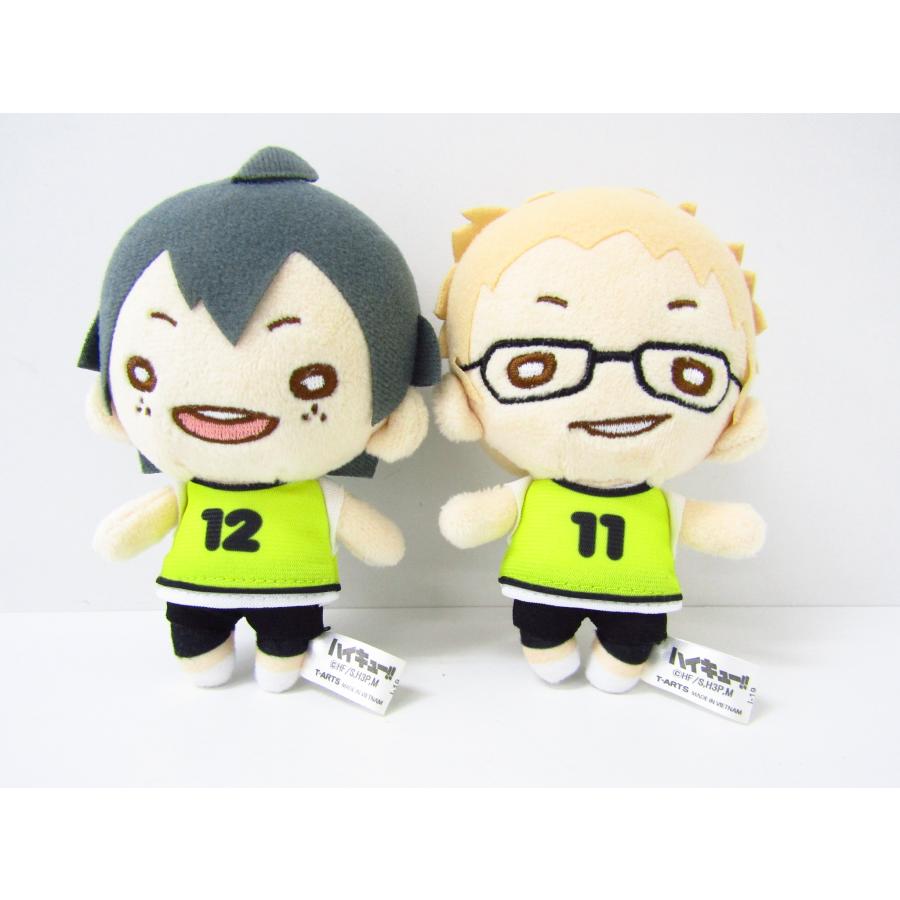 ハイキュー にとたん 月島蛍&山口忠(ビブス) ボールチェーン付 ハイキュー にとたん 月島蛍&山口忠(ビブス) ボールチェーン付