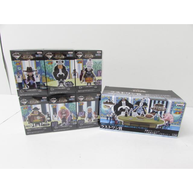 BANPRESTO - ワンピース    WCF  一番くじ フィギュアセット 一番くじフィギュアセレクション ワンピース ～王下七武海～｜一