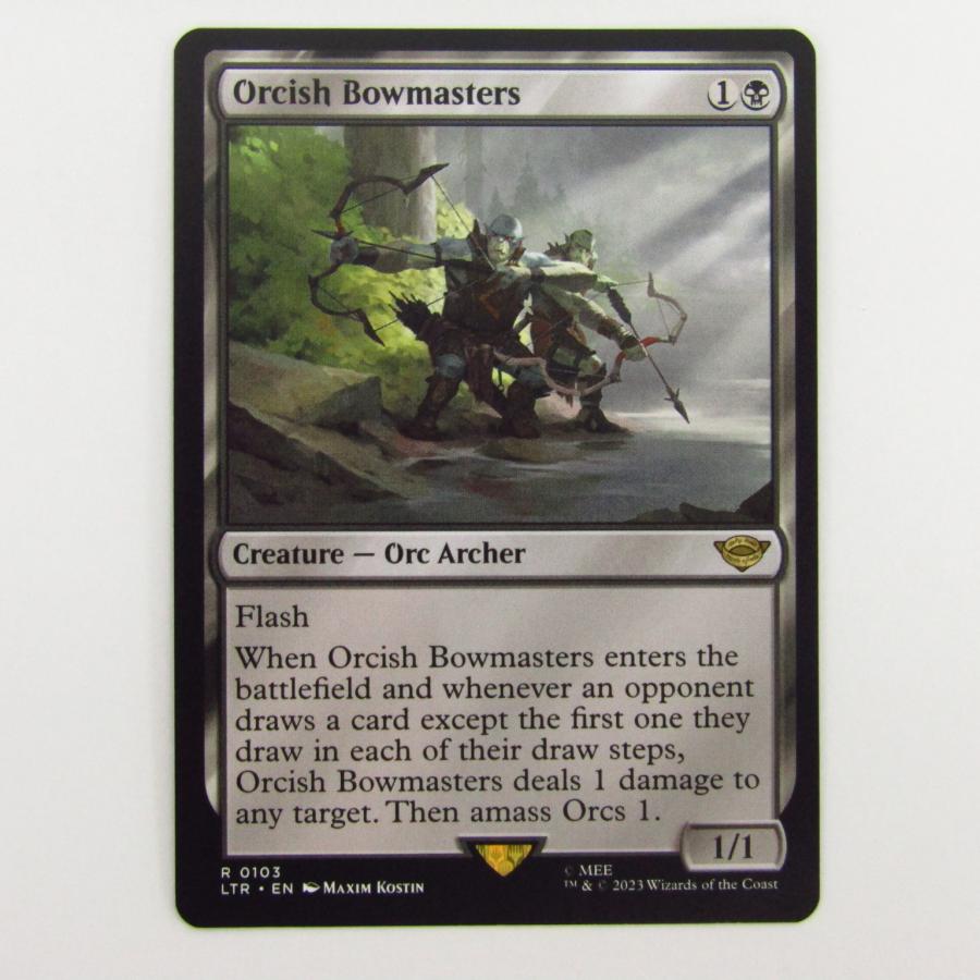 Magic: The Gathering MAGIC MtG Orcish Bowmasters/オークの弓 Magic: The Gathering MAGIC MtG Orcish Bowmasters/オークの弓