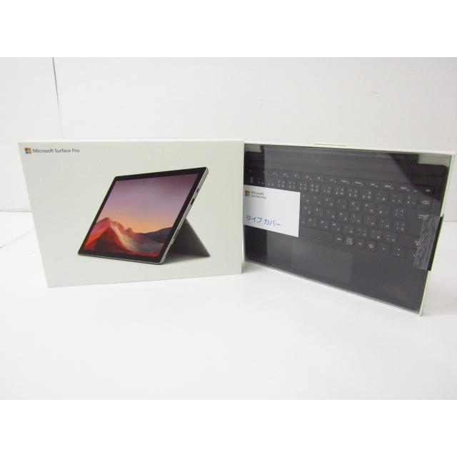 41％割引ブルー系2021激安通販 Surface Pro 7／2020年購入付属品完備 PUV-00014 タブレット PC/タブレット