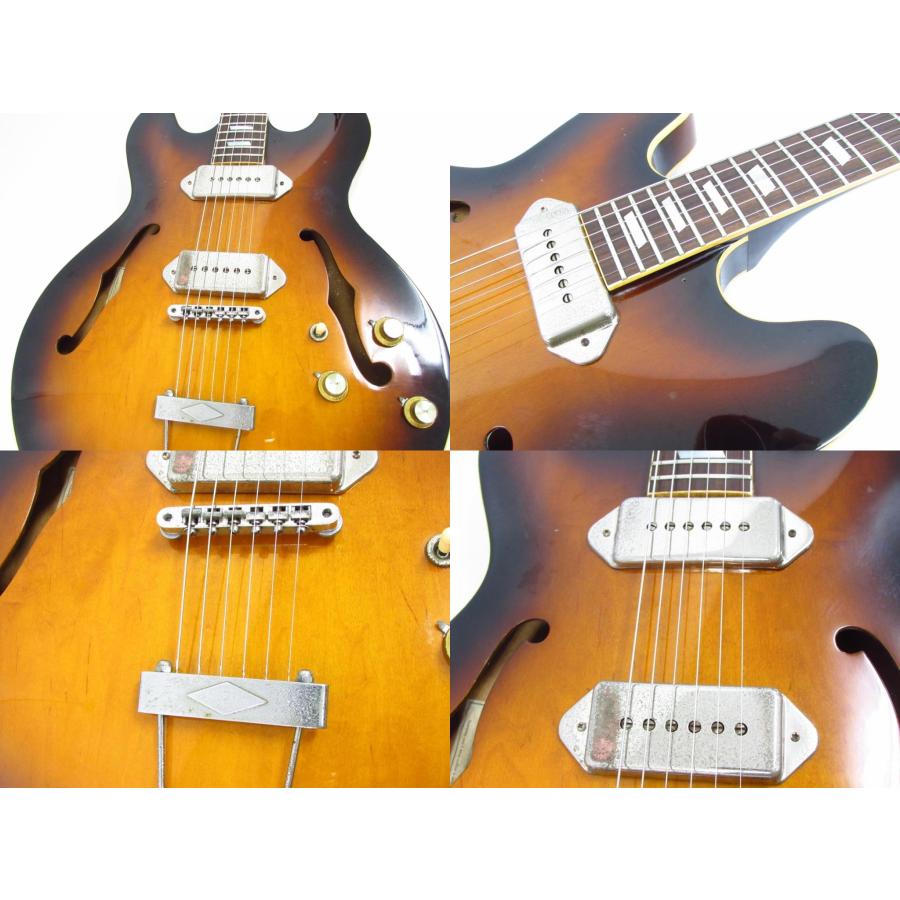 Aria Proll ARIA PRO II CA-100-S ガジノタイプ フルアコ エレキ Aria Proll ARIA PRO II CA-100-S ガジノタイプ フルアコ エレキ