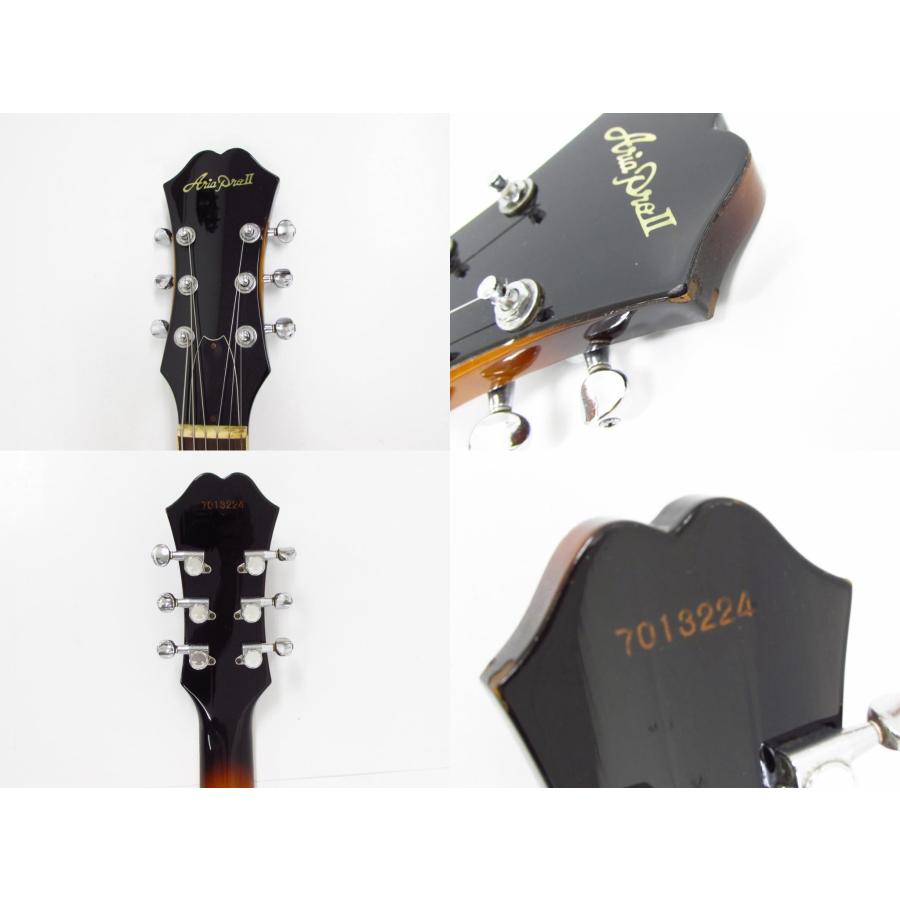 Aria Proll ARIA PRO II CA-100-S ガジノタイプ フルアコ エレキ Aria Proll ARIA PRO II CA-100-S ガジノタイプ フルアコ エレキ