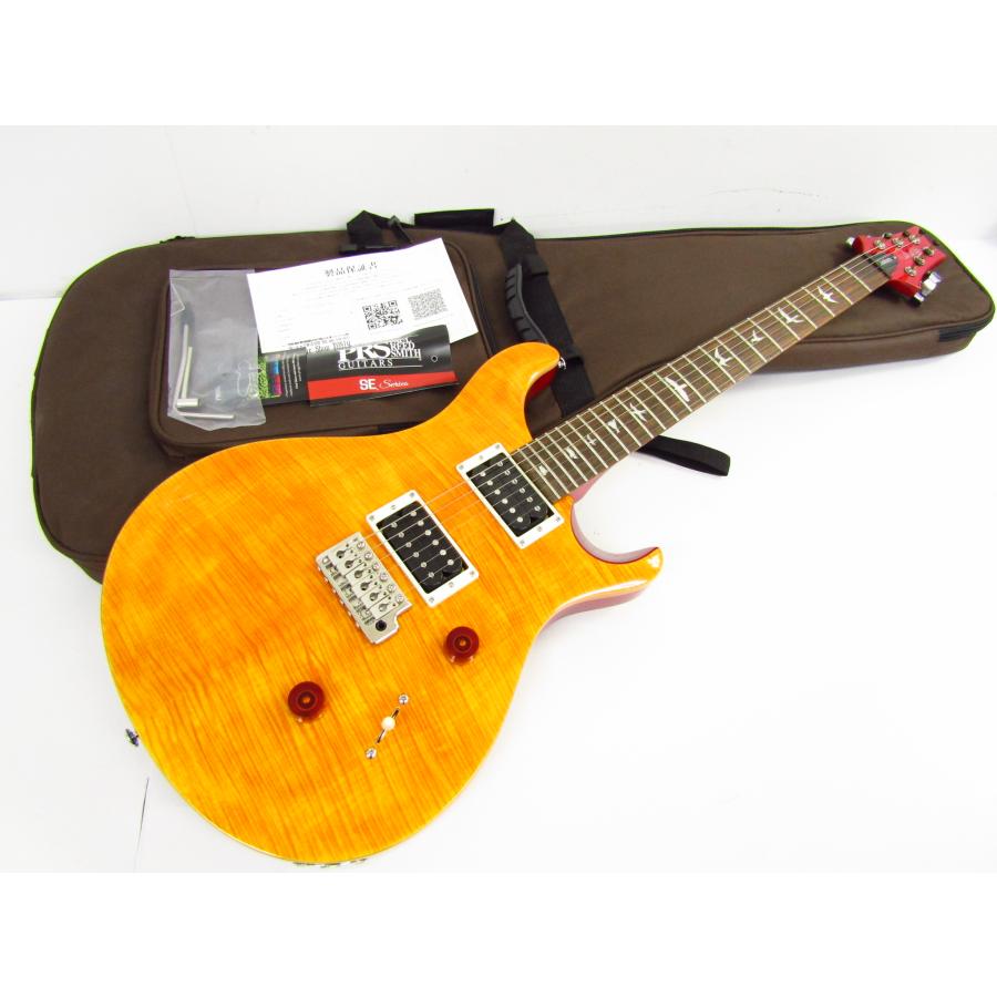 PRS SE CUSTOM24 Vintage Yellow　純正ギグバッグあり PRS SE Custom 24 Vintage Yellow エレキギター 純正ギグバック付き