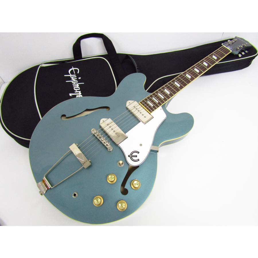 Epiphone Casino ソフトケース付き Epiphone（エピフォン） Epiphone Casino Pelham Blue エレキギター