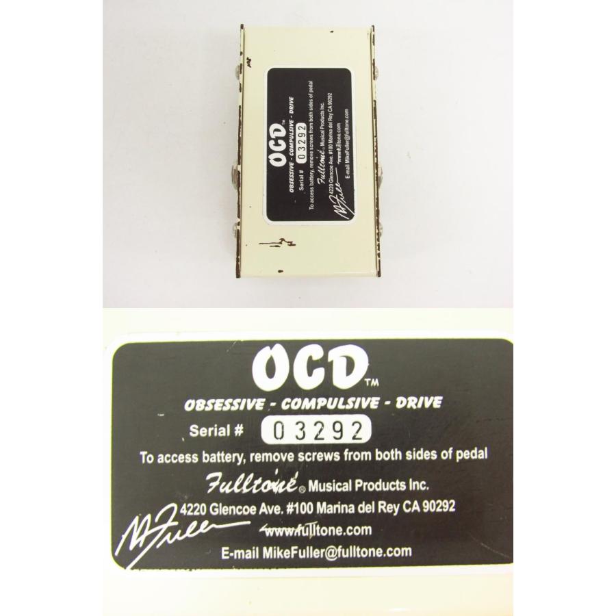Fulltone フルトーン OBSESSIVE COMPULSIVE DRIVE OCD Ver. 1.1 Fulltone フルトーン OBSESSIVE COMPULSIVE DRIVE OCD Ver. 1.1