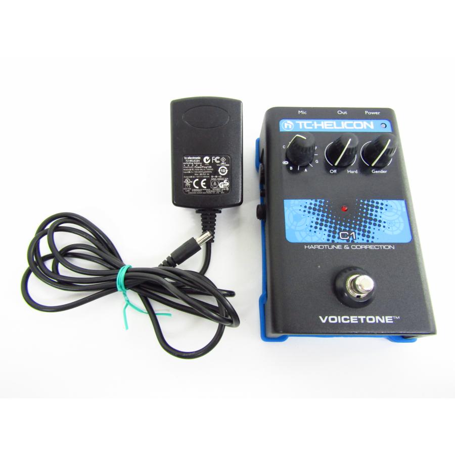 TC HELICON VoiceTone C1 ボーカルエフェクター TC Helicon VoiceTone Single C1 HardTune & Correction Effects Pedal