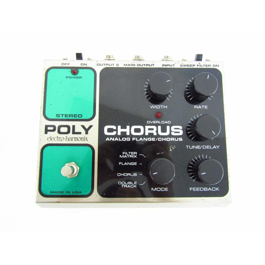 electro-harmonix POLY CHORUS エレクトロハーモニックス 動作 electro-harmonix POLY CHORUS エレクトロハーモニックス 動作