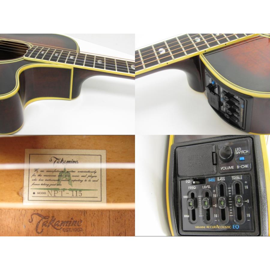 TAKAMINE タカミネ NTP-115 エレアコ ケース付き 中古 ◇G3887 TAKAMINE タカミネ NTP-115 エレアコ ケース付き 中古 ◇G3887