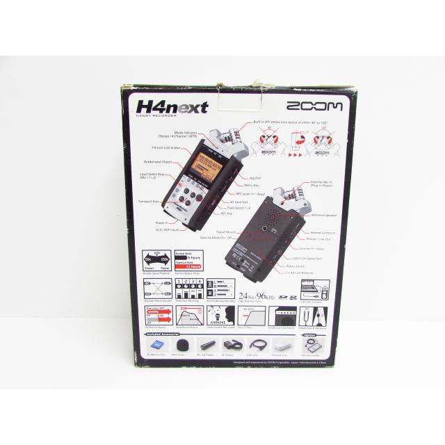 ズーム　ハンディーレコーダー ズーム(楽器) Zoom H4next ハンディレコーダー マイク No.375736