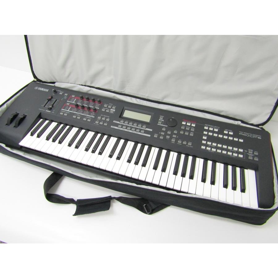 YAMAHA ヤマハ MOXF6 シンセサイザー 61鍵モデル ケース・アダプタ・取 
