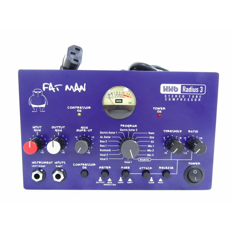 HHB Fat Man RADIUS 3 ステレオ 真空管 コンプレッサー