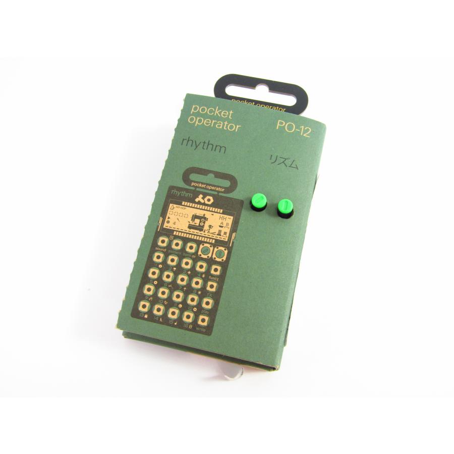 teenage engineering PO-12 rhythm リズム リズムマシン 動作