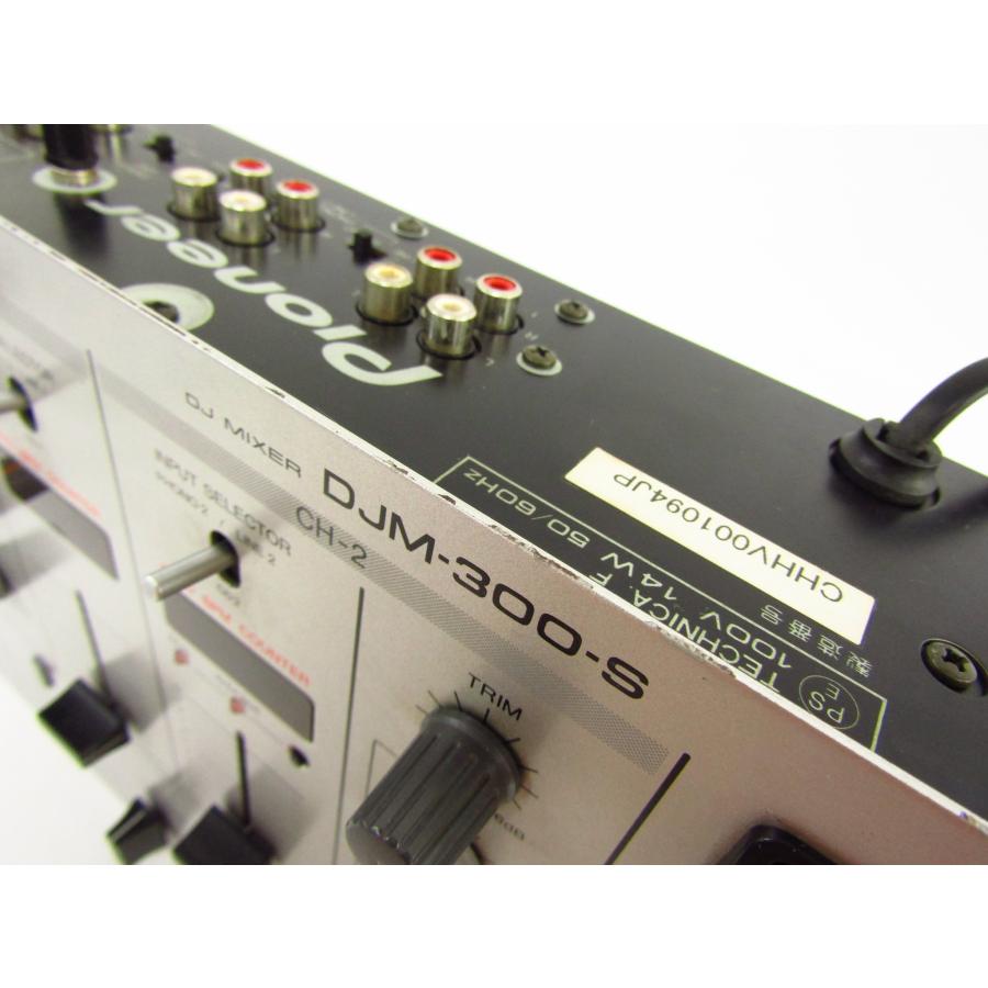 Pioneer パイオニア DJM-300-S DJミキサー 動作OK ▽G4245