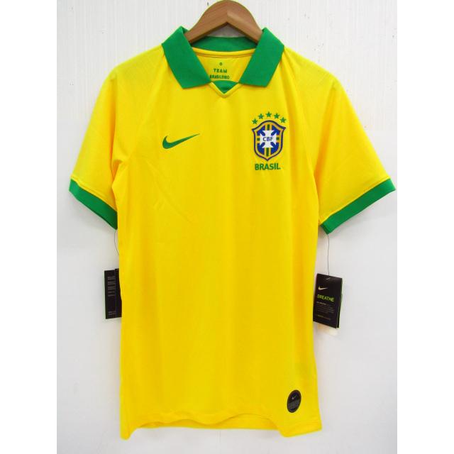 NIKE ナイキ 19/20 ブラジル代表ユニフォーム ホーム 半袖 AJ5026-75 SIZE:S♪FG4855 :N-112