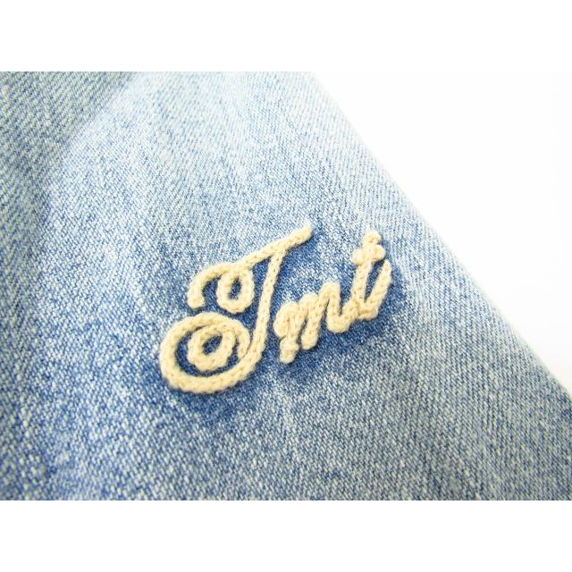 TMT CRUSH DENIM SHIRT クラッシュデニムシャツ 長袖 リペア加工 TMT CRUSH DENIM SHIRT クラッシュデニムシャツ 長袖 リペア加工