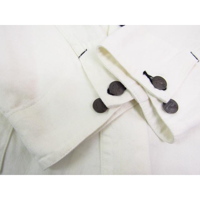 Needles ニードルス リネン ノーカラーカバーオール ジャケット SIZE:S