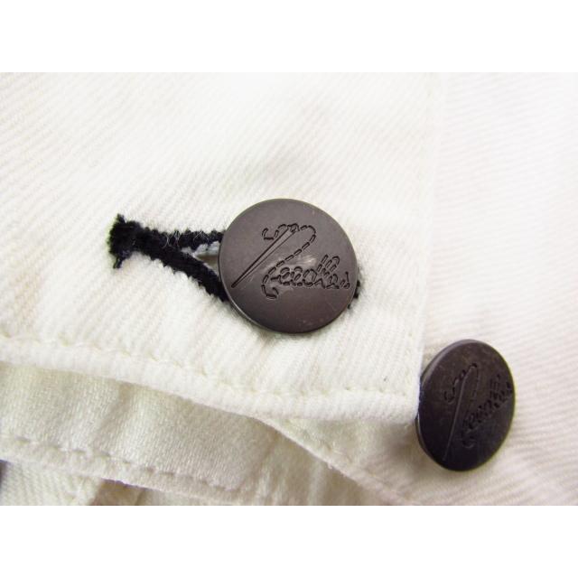 Needles ニードルス リネン ノーカラーカバーオール ジャケット SIZE:S