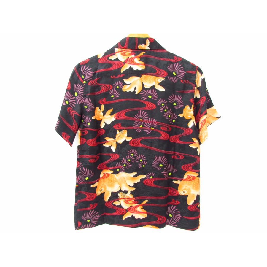 japanese crasic scriptの絹和柄アロハ japanese crasic scriptの絹和柄アロハ メンズ