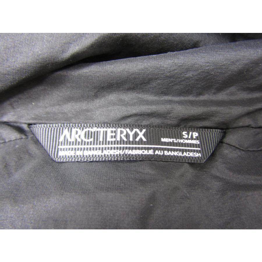 ARC'TERYX アークテリクス ATOM HOODY M アトム フーディ パーカー ナイロンジャケット ブラック CA#34438 SIZE:S ▼FG7023｜thrift-webshop｜07