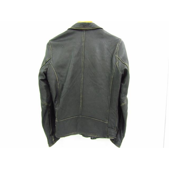 ナノユニバース ヴィンテージ加工ダブルライダース