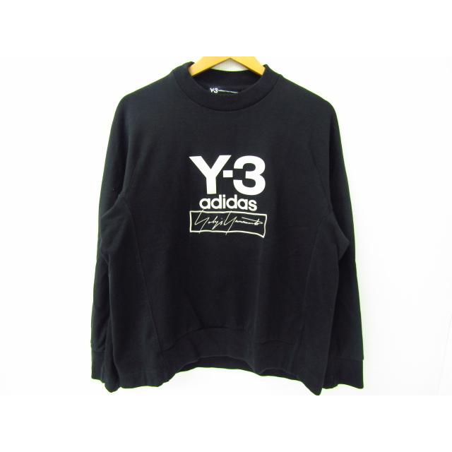 Y-3 adidas アディダス YOHJI YAMAMOTO ヨウジヤマモト ロゴ クルー 