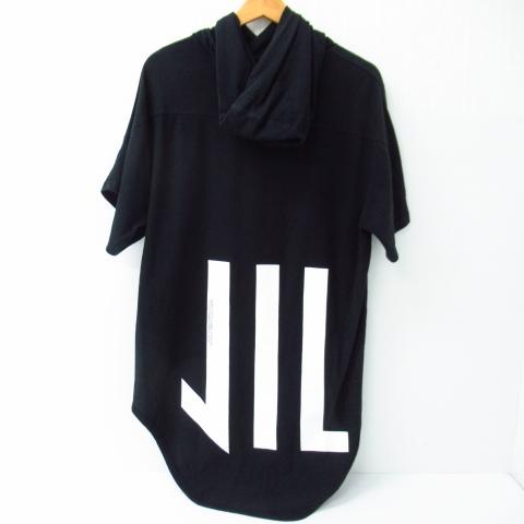 新品 NILoS/ニルズ/BACK KAMON ROUND HOODIE