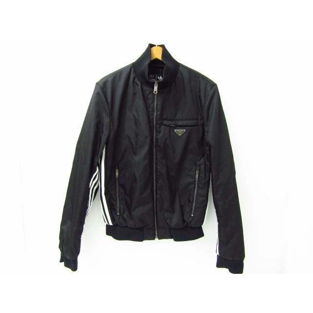 PRADA adidas Re-Nylonトラックジャケット コラボ アウター PRADA adidas Re-Nylonトラックジャケット コラボ アウター