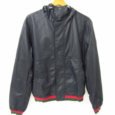 GUCCI グッチ ナイロンジャケット フーディ 253495 Z4105 SIZE GUCCI グッチ ナイロンジャケット フーディ 253495 Z4105 SIZE
