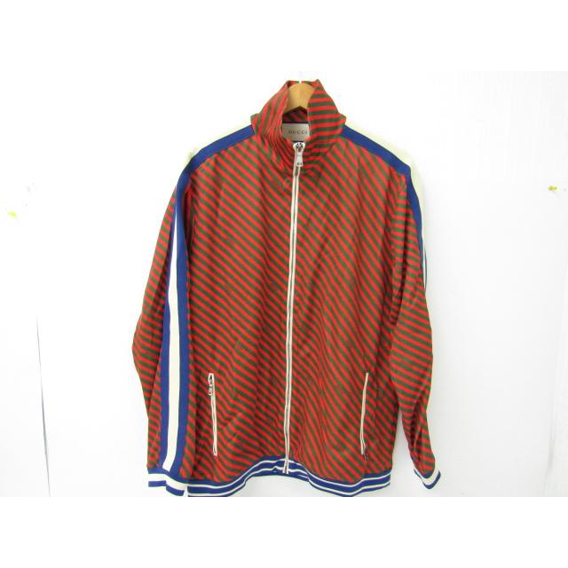 GUCCI グッチ トラックジャケット ジャージ ストライプ SIZE:M 