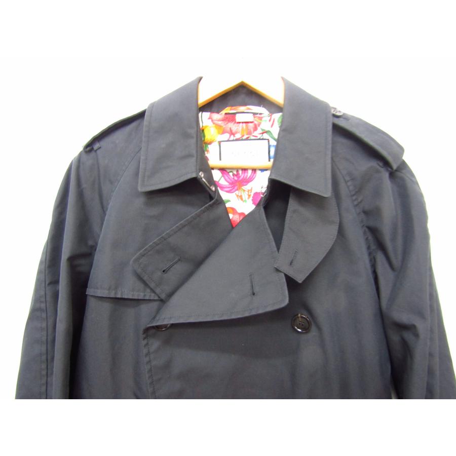 GUCCI グッチ 19AW フローラル トレンチコート ジャケット565807 GUCCI グッチ 19AW フローラル トレンチコート ジャケット565807