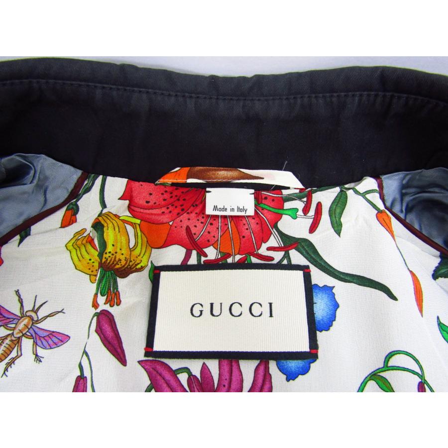 GUCCI グッチ 19AW フローラル トレンチコート ジャケット565807 GUCCI グッチ 19AW フローラル トレンチコート ジャケット565807