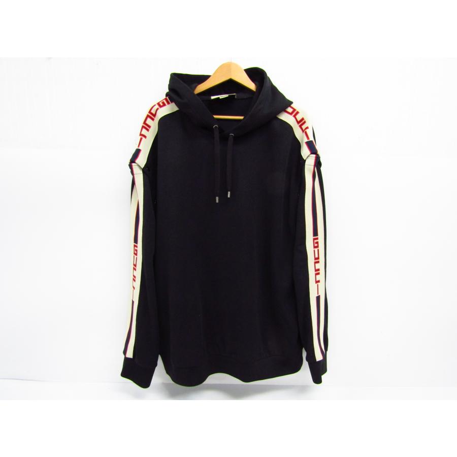 GUCCI グッチ テクニカルジャージー 2way トラックフーディー GUCCI グッチ テクニカルジャージー 2way トラックフーディー