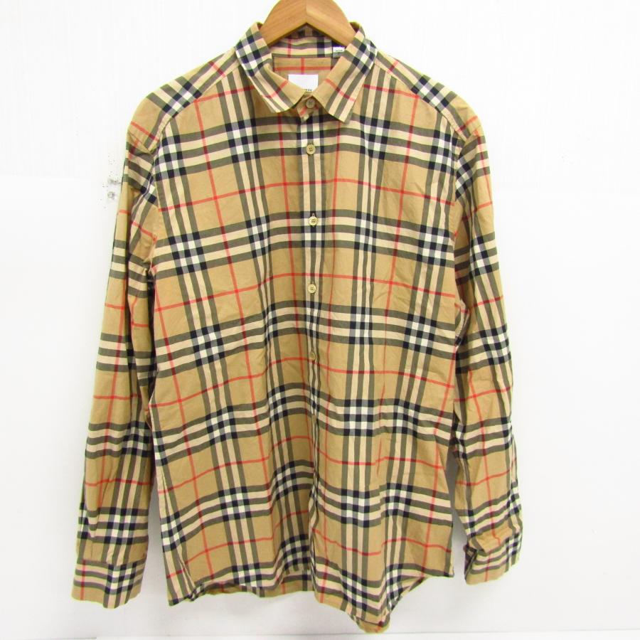 BURBERRY バーバリー リカルド ティッシ期 ノバチェック 長袖 シャツ 